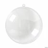 Best Sale 😉 3 1/2" Large DIY Clear Disc Ornaments - 24 Pc. 👍