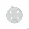 Best Sale 💯 3" DIY Medium Clear Ornaments - 12 Pc. 🔥