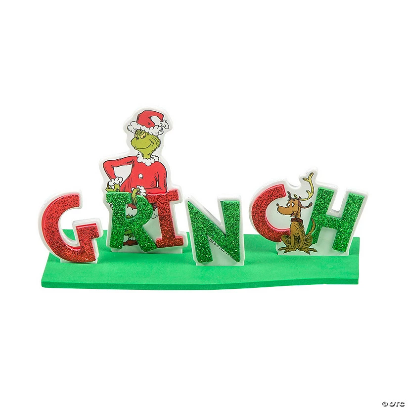 Flash Sale β€οΈ 3D Dr. Seussβ’ The Grinch Name Stand-Up Craft Kit - Makes 12 π 1 Flash Sale β€οΈ 3D Dr. Seussβ’ The Grinch Name Stand-Up Craft Kit - Makes 12 π