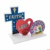 Outlet ✨ 3D Faith Love Miracles Stand-Up Sign Craft Kit - Makes 12 ⌛