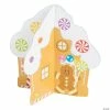 Best Pirce ✔️ 3D Gingerbread Houses with Stickers - 12 Pc. ❤️