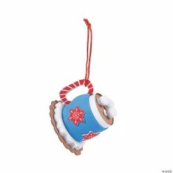 Hot Sale β 3D Hot Cocoa Ornament Craft Kit - Makes 12 β¨