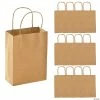 Top 10 ✔️ 6 1/2" x 9" Medium Kraft Paper Gift Bags - 12 Pc. ❤️