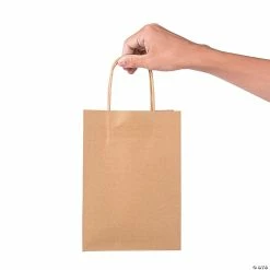 Top 10 ✔️ 6 1/2" x 9" Medium Kraft Paper Gift Bags - 12 Pc. ❤️ -Cheap Christmas Crafts Store 6 1 2 x 9 medium kraft paper gift bags 12 pc 48 317 a02