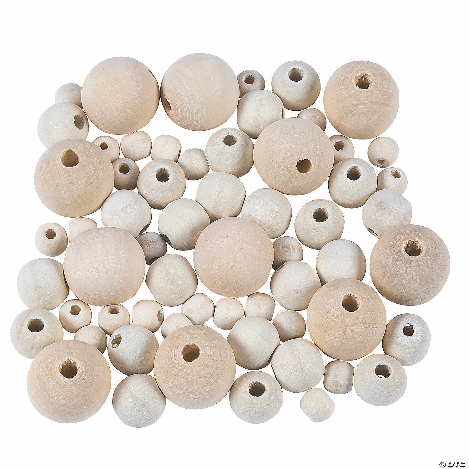 Coupon π 6mm - 25mm Bulk Unfinished Wood Bead Assortment - 280 Pc. π 1 Coupon π 6mm - 25mm Bulk Unfinished Wood Bead Assortment - 280 Pc. π