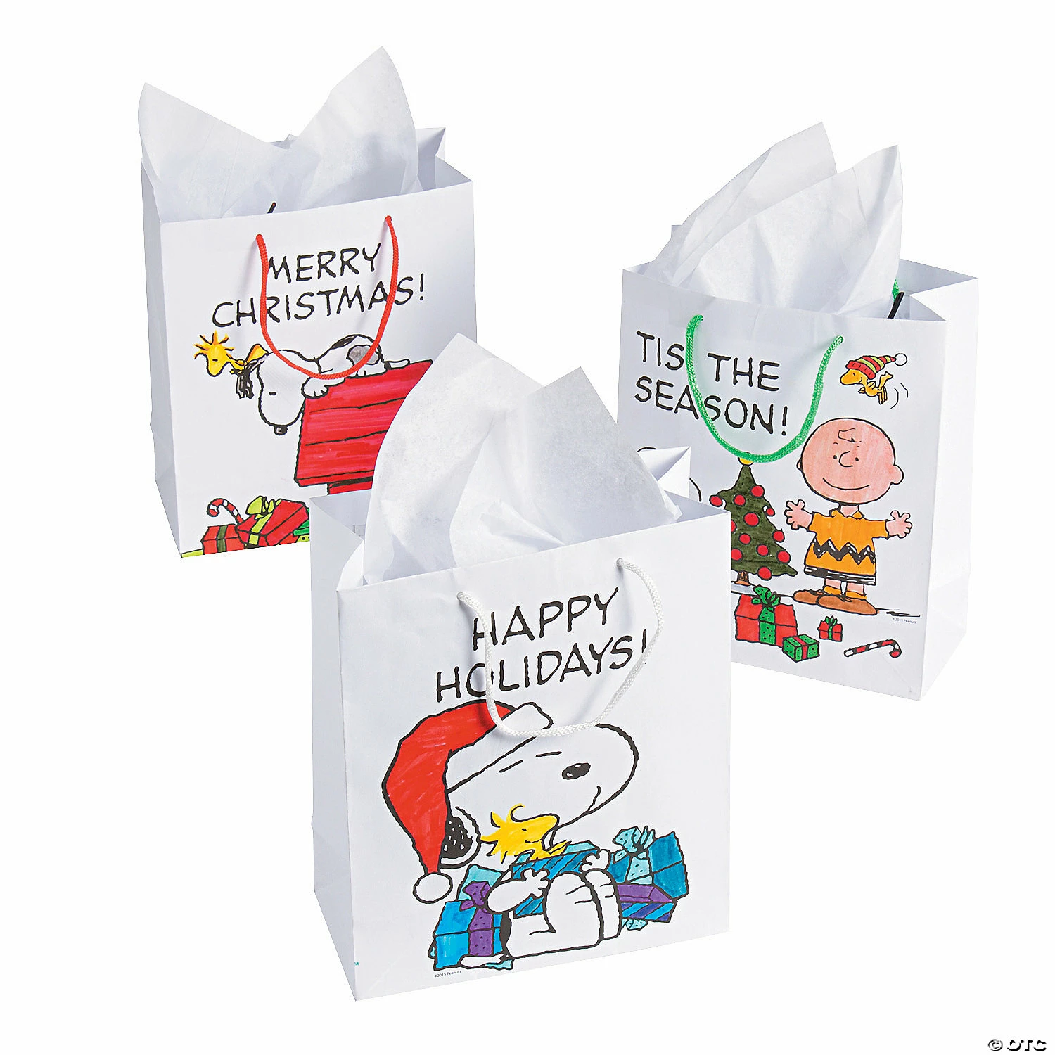 Outlet ๐ 7 1/2" x 3 1/2" x 9" Medium Color Your Own Peanutsยฎ Paper ๐ Christmas Gift Bags - 12 Pc. ๐ฏ 2 Outlet ๐ 7 1/2" x 3 1/2" x 9" Medium Color Your Own Peanutsยฎ Paper ๐ Christmas Gift Bags - 12 Pc. ๐ฏ - Image 2