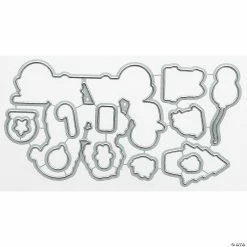 New 🛒 Avery Elle Die Elle-Ments Mr & Mrs Claus       👍 -Cheap Christmas Crafts Store avery elle die elle ments mr and mrs claus14284839 a02