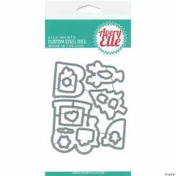 Brand new 😍 Avery Elle Die Elle-Ments Peek-A-Boo 🔔 Christmas Train       🤩