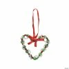 Budget ✔️ Beaded Heart 🎄 Christmas Ornament Craft Kit - Makes 12 😍