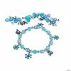Best deal 💯 Beaded Snowman Charm Bracelet Craft Kit - Makes 12 🎉