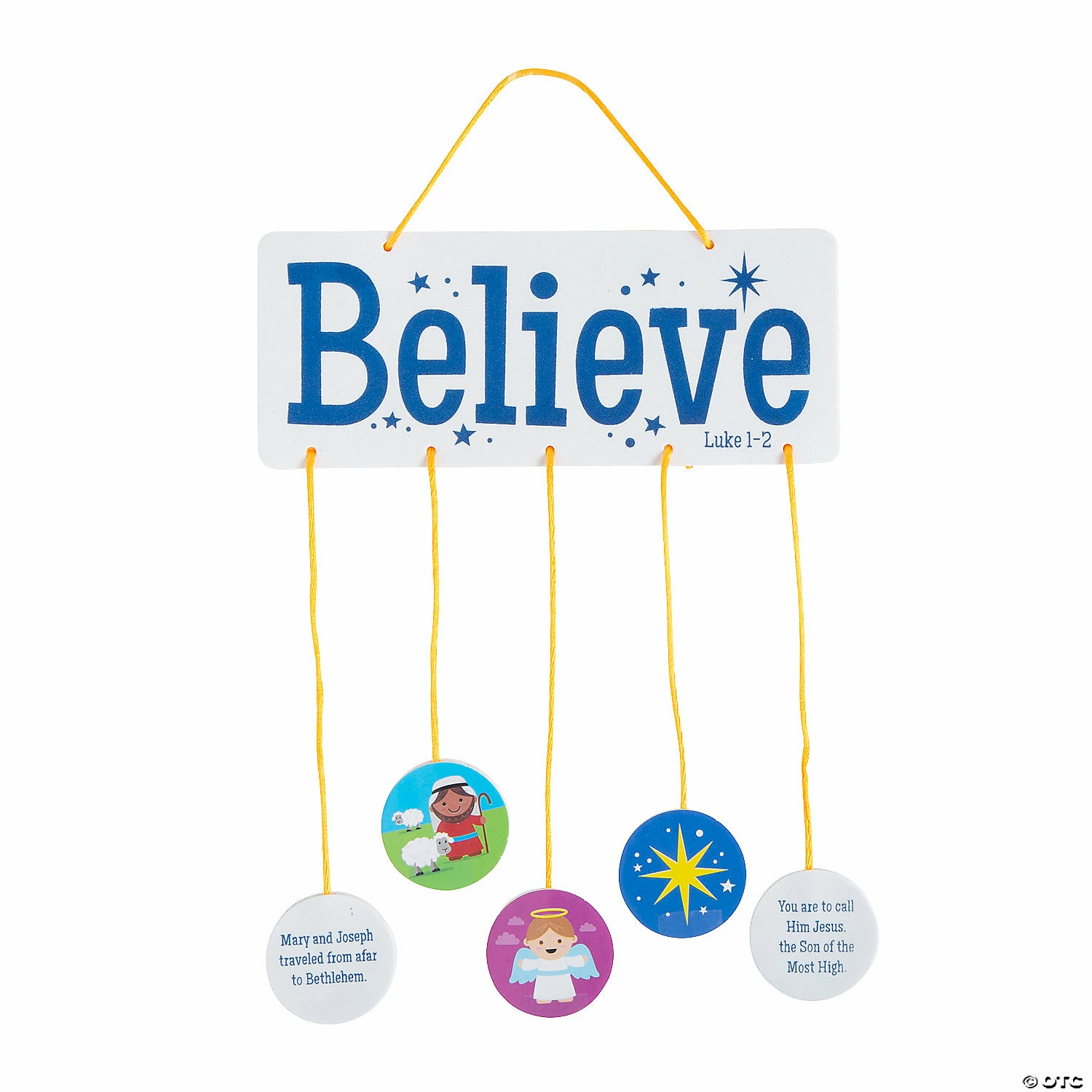 Buy ⌛ Believe Mobile Craft Kit - Makes 12 ⌛ 1 Buy ⌛ Believe Mobile Craft Kit - Makes 12 ⌛