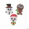 Best Pirce ✔️ Big Eyed 🎅 Christmas Magnet Craft Kit - Makes 12 🛒