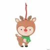 Top 10 👏 Big Head Reindeer Ornament Craft Kit - Makes 12 🧨
