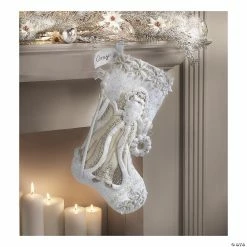 Budget ✔️ Bucilla Felt Stocking Applique Kit 18" Long - Elegant 🎄 Christmas 🤩