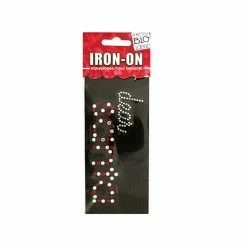 Brand new 🧨 Bulk Buys CG216-24 Dear Santa Rhinestone Iron-On Transfer -Pack of 24 ⌛