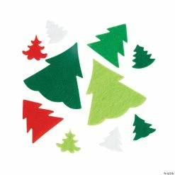 Wholesale 😍 Bulk ❄ Christmas Tree Self-Adhesive Shapes - 100 Pc. 🤩