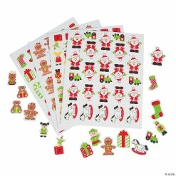 Wholesale 😀 Bulk Santa’s Workshop Self-Adhesive Shapes - 348 Pc. 😍