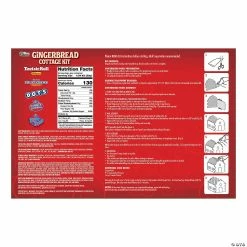 Promo 🤩 Bulk Tootsie Roll® Gingerbread House Kits - 6 Pc. 😀 -Cheap Christmas Crafts Store bulk tootsie roll sup sup gingerbread house kits 6 pc 13993341 a05