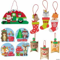 Promo 🌟 Camper 🎄 Christmas Craft Kit - 60 Pc. 😍