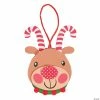 Best Pirce ⭐ Candy Cane Antler Reindeer Ornament Craft Kit - Makes 12 🥰