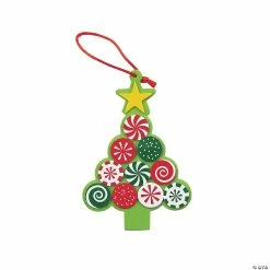 Outlet β€οΈ Candy Tree Ornament Craft Kit - Makes 12 π₯°