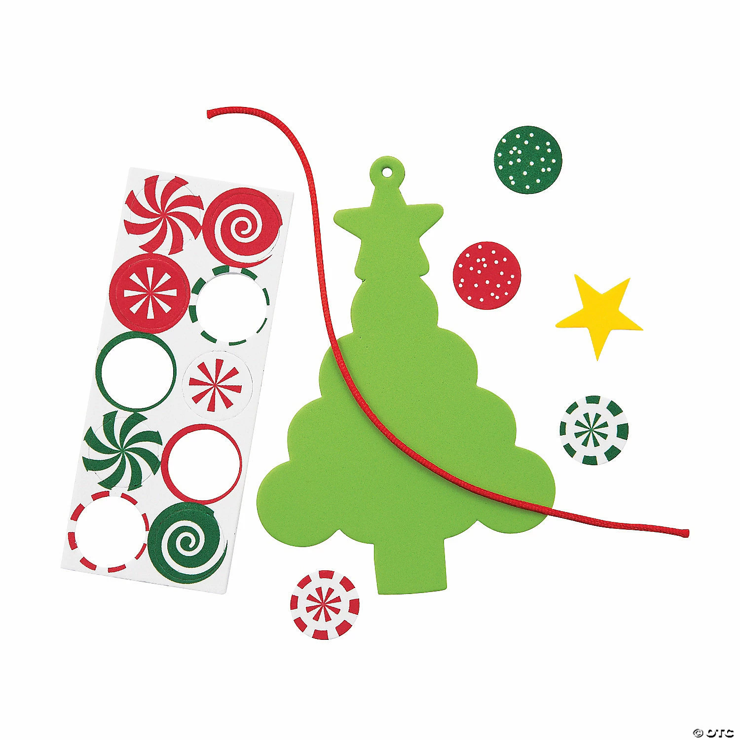 Outlet β€οΈ Candy Tree Ornament Craft Kit - Makes 12 π₯° 2 Outlet β€οΈ Candy Tree Ornament Craft Kit - Makes 12 π₯° - Image 2