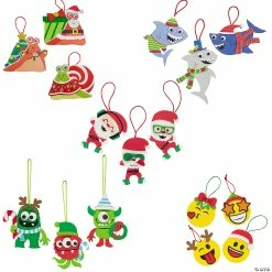 Flash Sale βοΈ Cheery π Christmas Ornament Craft Kit Assortment - Makes 60 π€©