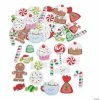 Top 10 ✨ Christmas 🍬 Candy Self-Adhesive Shapes - 72 Pc. 🎉