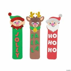 Flash Sale π Christmas Character Bookmark Craft Kit - Makes 12 π