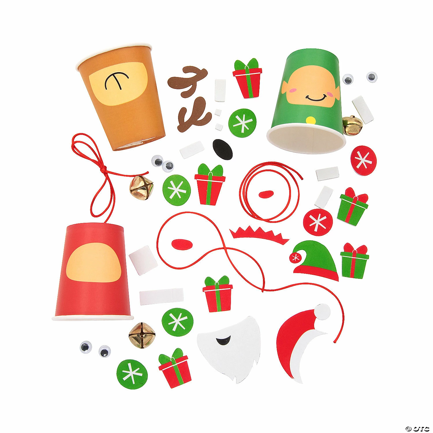 Budget ๐คฉ Christmas Character Cup with Hanging Bell Decoration Craft Kit - Makes 12 ๐ 2 Budget ๐คฉ Christmas Character Cup with Hanging Bell Decoration Craft Kit - Makes 12 ๐ - Image 2