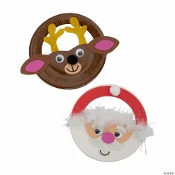 Deals ✨ Christmas Character Plate Door Hanger Craft Kit - Makes 12 😉