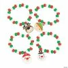 Cheap 🎉 Christmas Charm Beaded Bracelet Craft Kit - Makes 12 ⭐