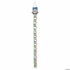 New π Christmas Countdown Paper Chain Craft Kit - Makes 12 π