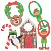 Cheapest 🤩 Christmas Doorknob Hanger Craft Kit Assortment - Makes 48 ⌛