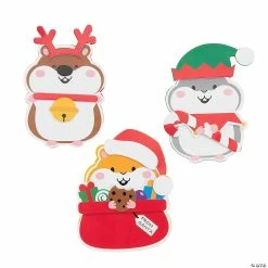 Best Sale 😀 Christmas Hamster Magnet Craft Kit - Makes 12 🔔