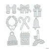 New ⌛ Christmas Icons Cutting Dies - 10 Pc. 🎉