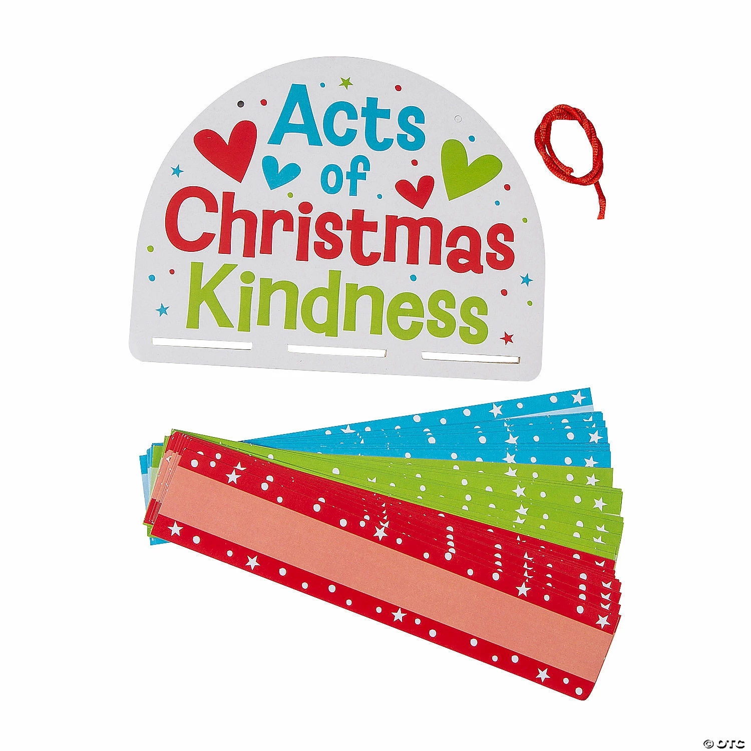Promo ❤️ Christmas Kindness Chain Mobile Craft Kit - Makes 12 ❤️ 2 Promo ❤️ Christmas Kindness Chain Mobile Craft Kit - Makes 12 ❤️ - Image 2