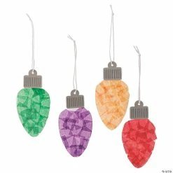 Top 10 😀 Christmas Lights Tissue Paper Craft Kit - Makes 12 😀