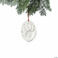 Cheap 👍 Christmas Ornament Handprint Craft Kit - Makes 12 👏