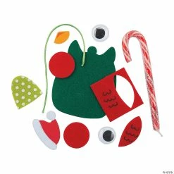 Budget 🎁 Christmas Owl 🍬 Candy Cane Ornament Craft Kit - Makes 24 😀 -Cheap Christmas Crafts Store christmas owl candy cane ornament craft kit makes 2413751491 a02