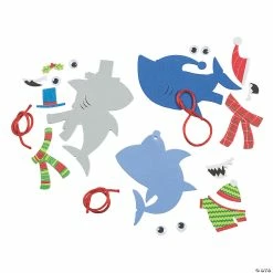 Flash Sale π₯ Christmas Shark Ornament Craft Kit - Makes 12 π