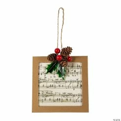Top 10 🎉 Christmas Sheet Music Ornament Craft Kit - 3 Pc. ⌛