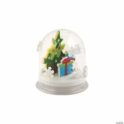 Budget ⭐ Christmas Snow Glitter Globe Craft Kit - Makes 6 🔥