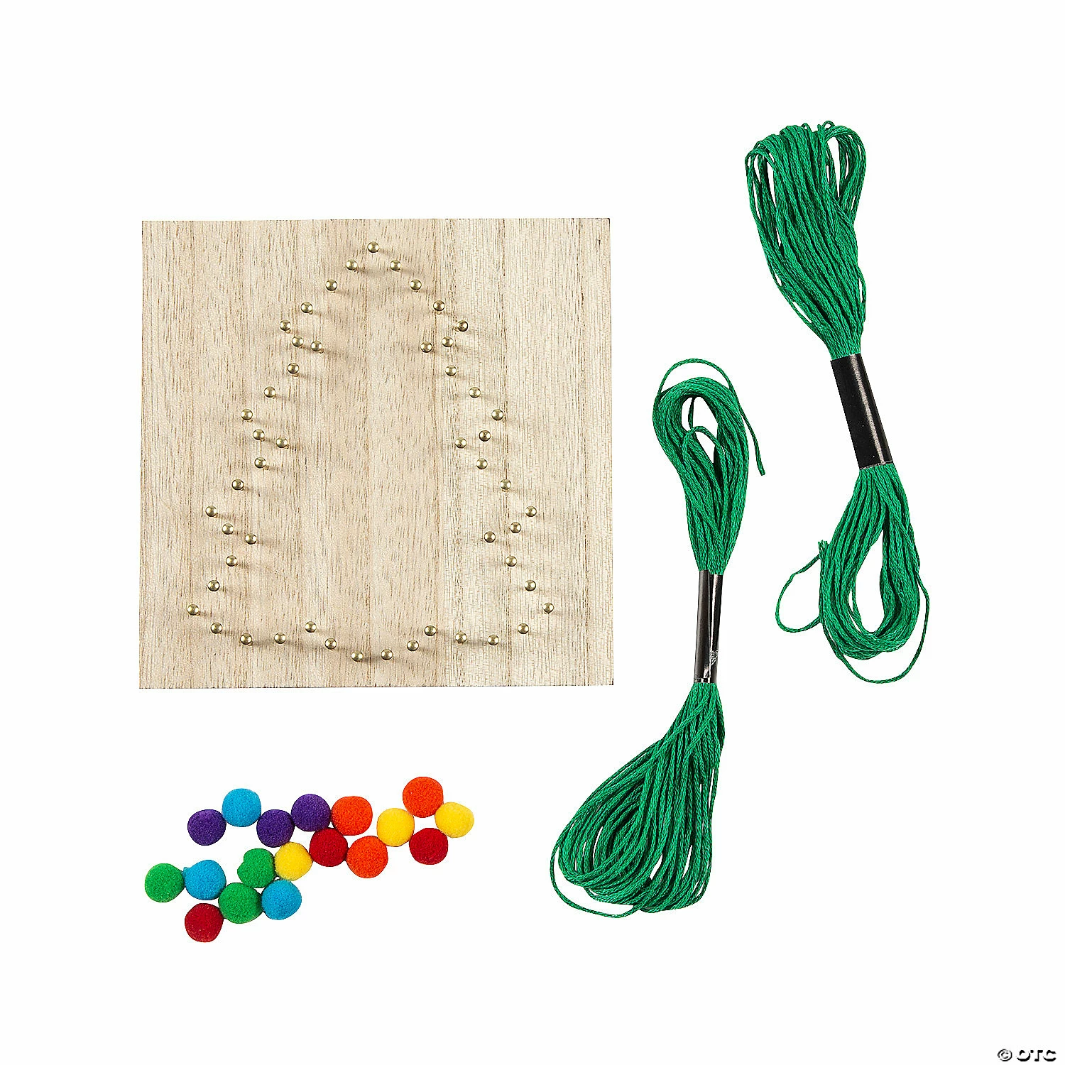 Cheapest π€© Christmas Tree Pom-Pom String Art Kit β¨ 2 Cheapest π€© Christmas Tree Pom-Pom String Art Kit β¨ - Image 2