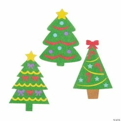 Promo 😀 Christmas Tree Sand Art Pictures - 12 Pc. 🌟