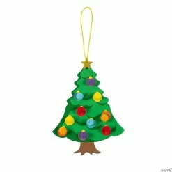 Best Sale ⭐ Christmas Tree Sign Craft Kit - Makes 12 ❤️