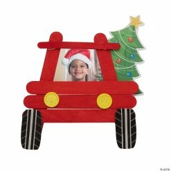 Discount π Christmas Truck Picture Frame Magnet Craft Kit - Makes 12 β€οΈ