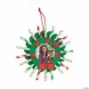 Outlet 🎁 Christmas Wreath Paper Straw Picture Frame Ornament Craft Kit - Makes 12 🎁