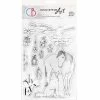 Cheap ✨ Ciao Bella Clear Stamp Set 6x8 Winter Magic 🛒