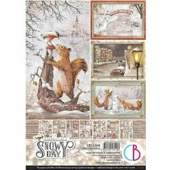 Deals ⭐ Ciao Bella Memories of a Snowy Day Creative Pad A4 9Pkg 😍